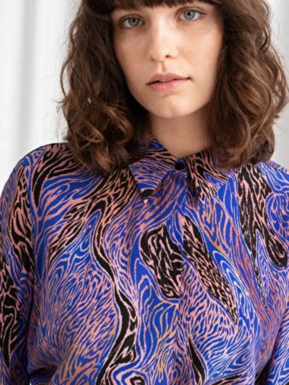 & Other Stories Paris Atelier Abstract Zebra Print in Multi-Color, Size: 8 - Picture 3 of 9